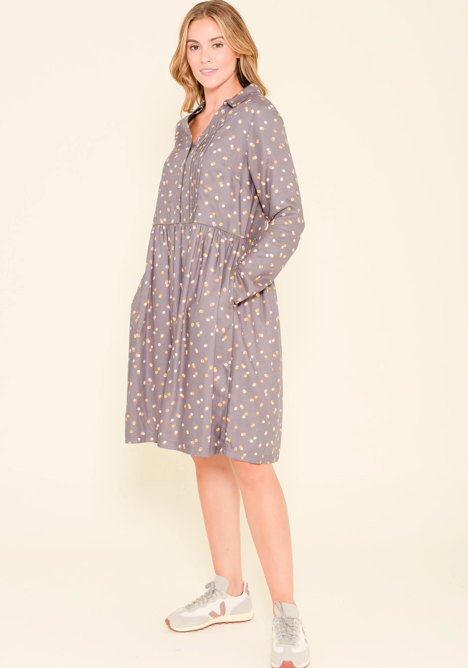 Dotty Shirt Dress