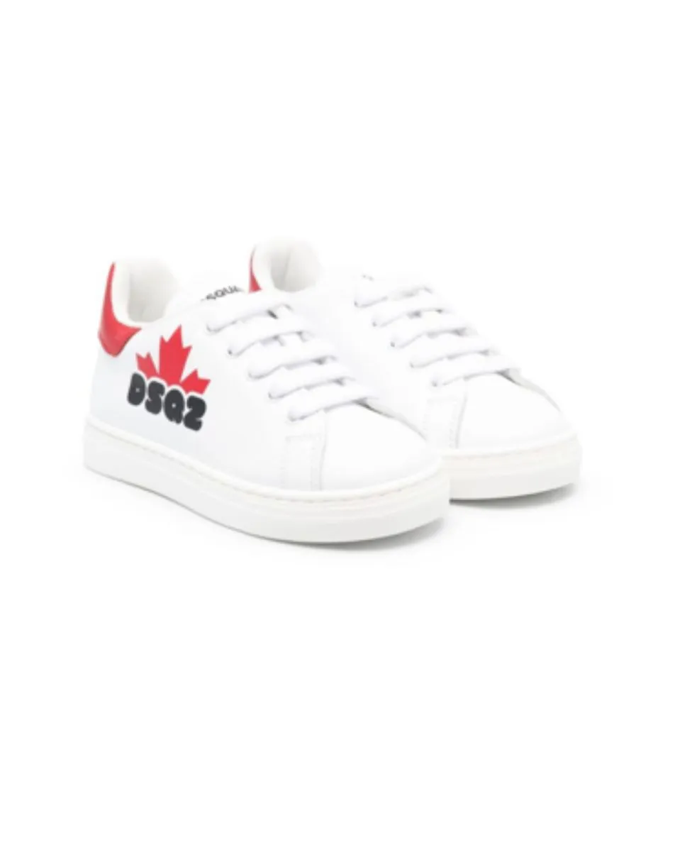 Dsquared Sneaker Red And White