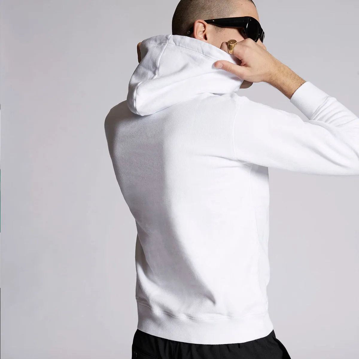 DSQUARED2 - Ceresio9 Cool Hoodie in White