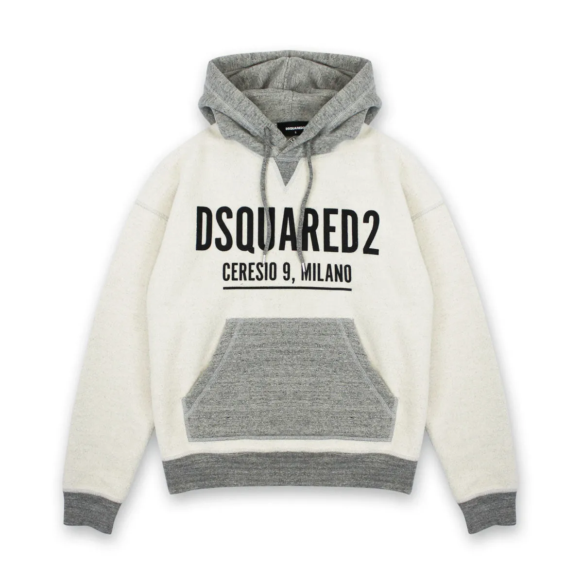 DSQUARED2 - Ceresio9 Mike Hoodie in Ivory