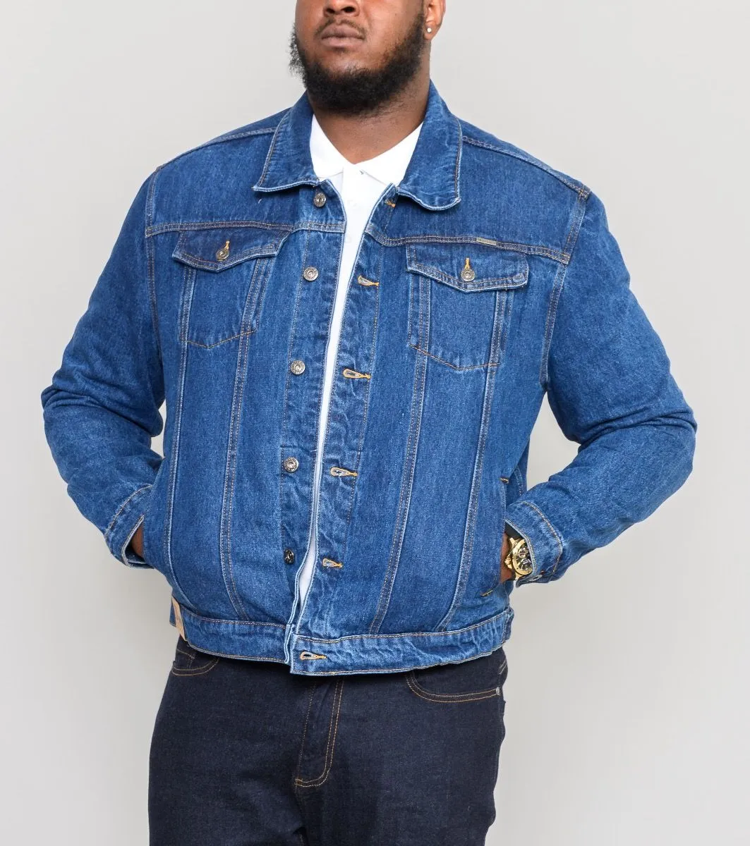 Duke Kingsize Big Western Denim Jacket Blue