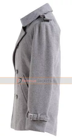 Edward Cullen Twilight Grey Wool Jacket - Famous Jackets