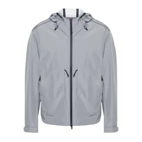 Emporio Armani Grey Lightweight Windproof Jackets