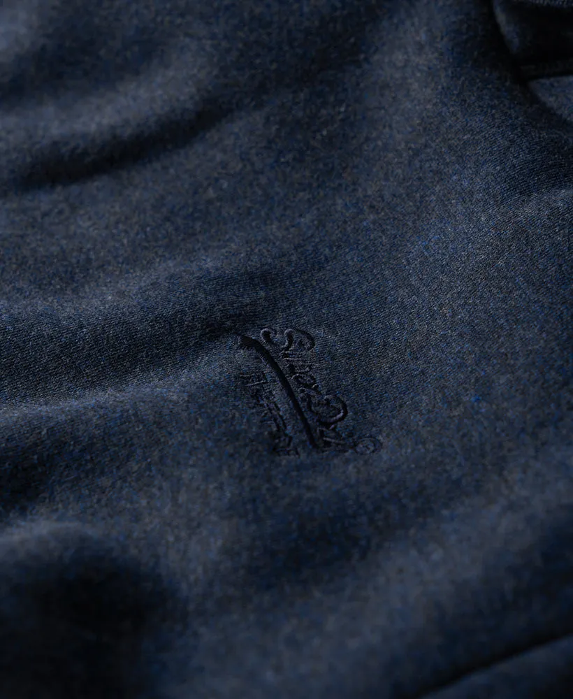 Essential Logo Hoodie | Vintage Navy Marle