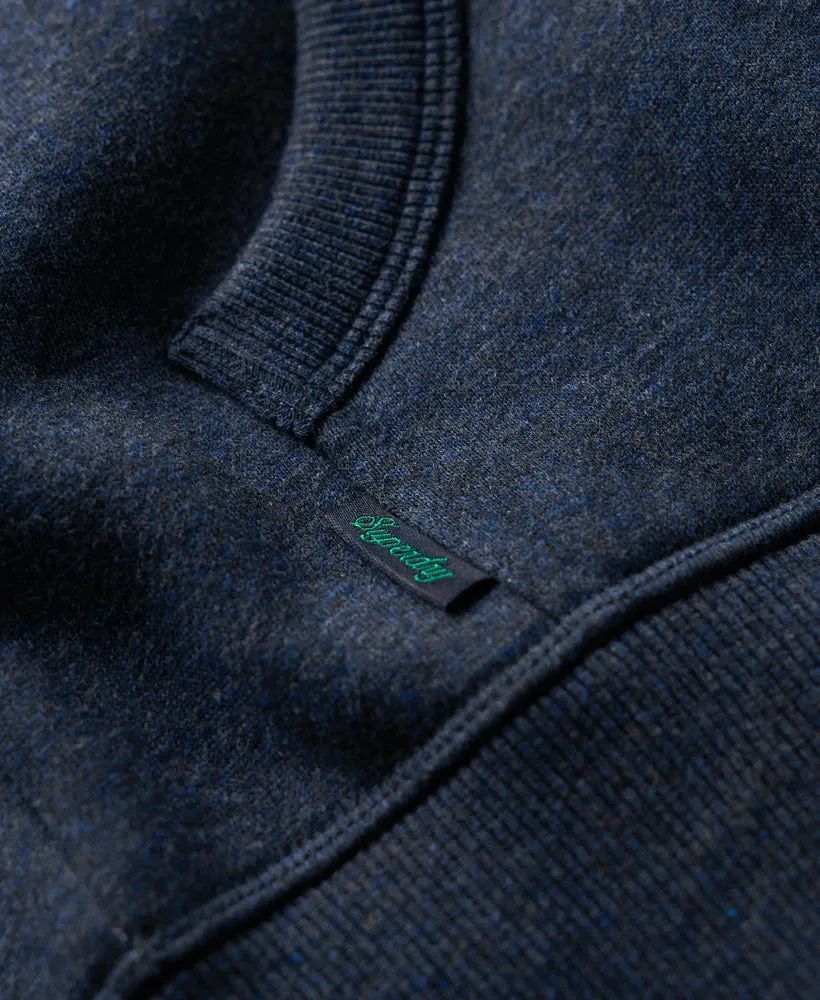 Essential Logo Hoodie | Vintage Navy Marle