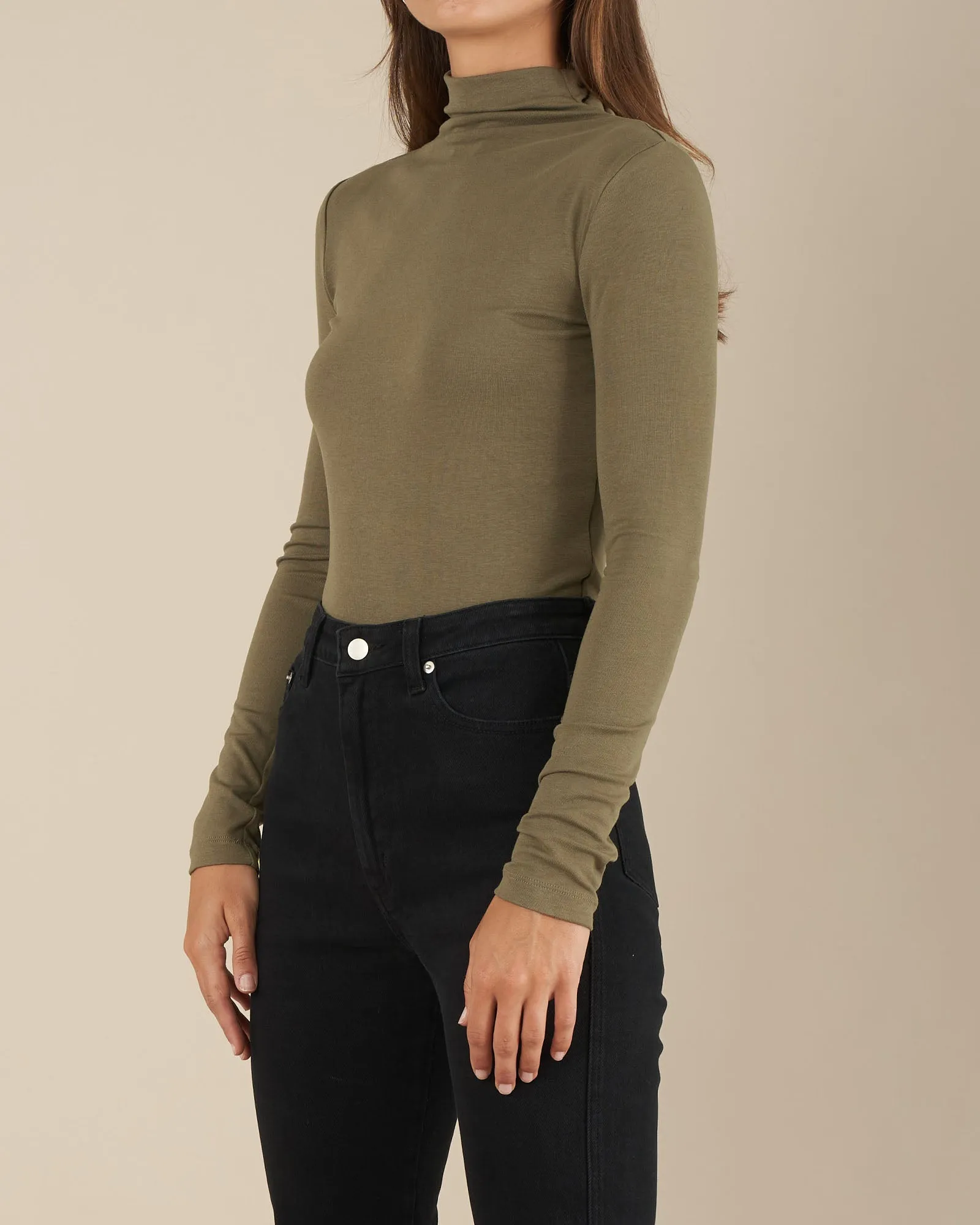 Everleigh Knit Top - Olive