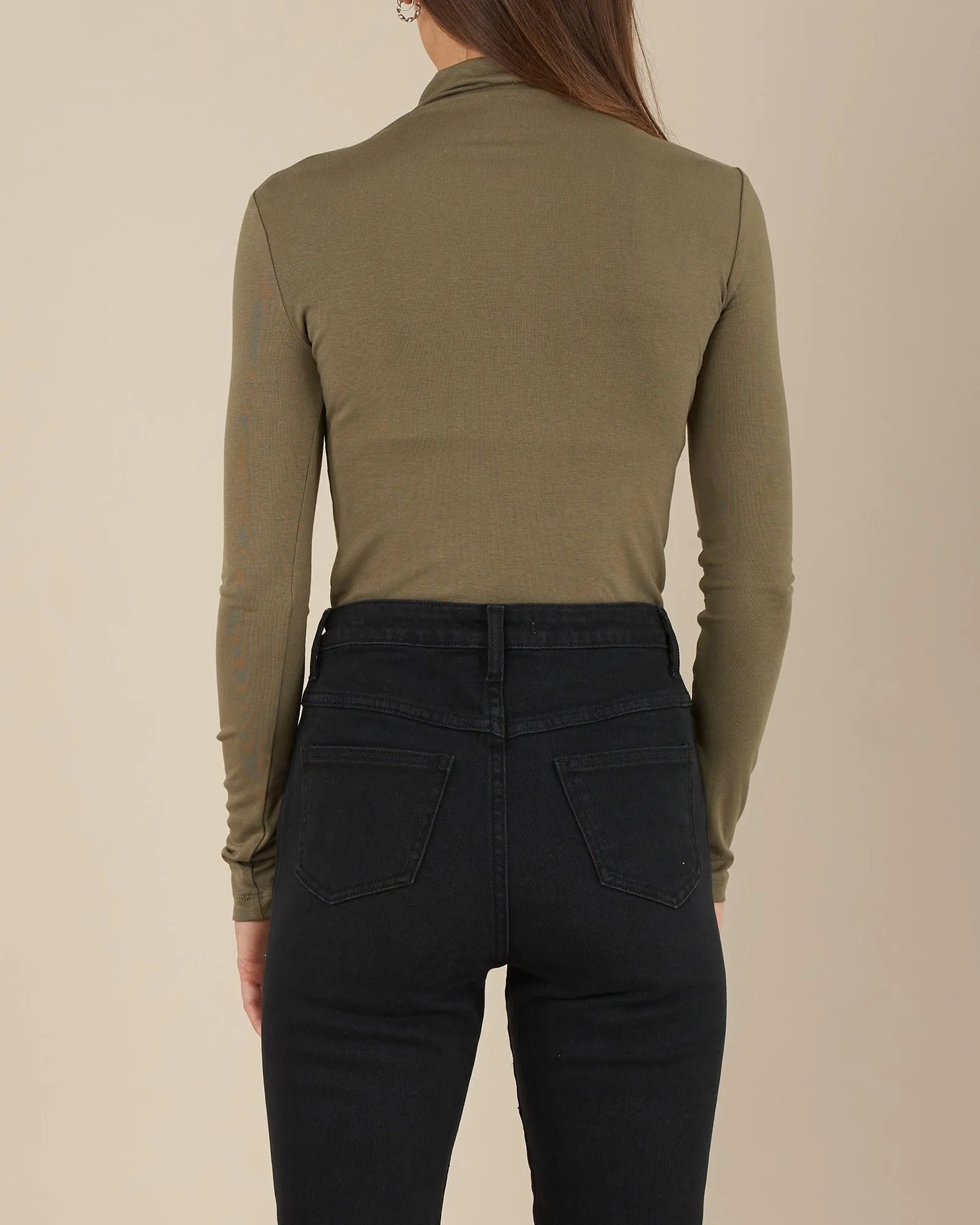 Everleigh Knit Top - Olive