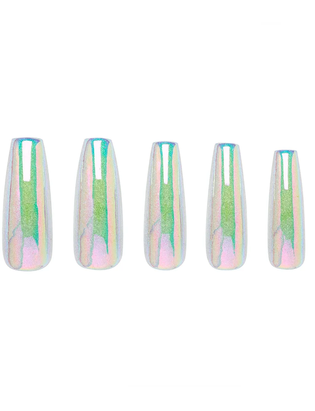 FALSE NAIL SET - STRIPPER HEELS - ULTRA LONG