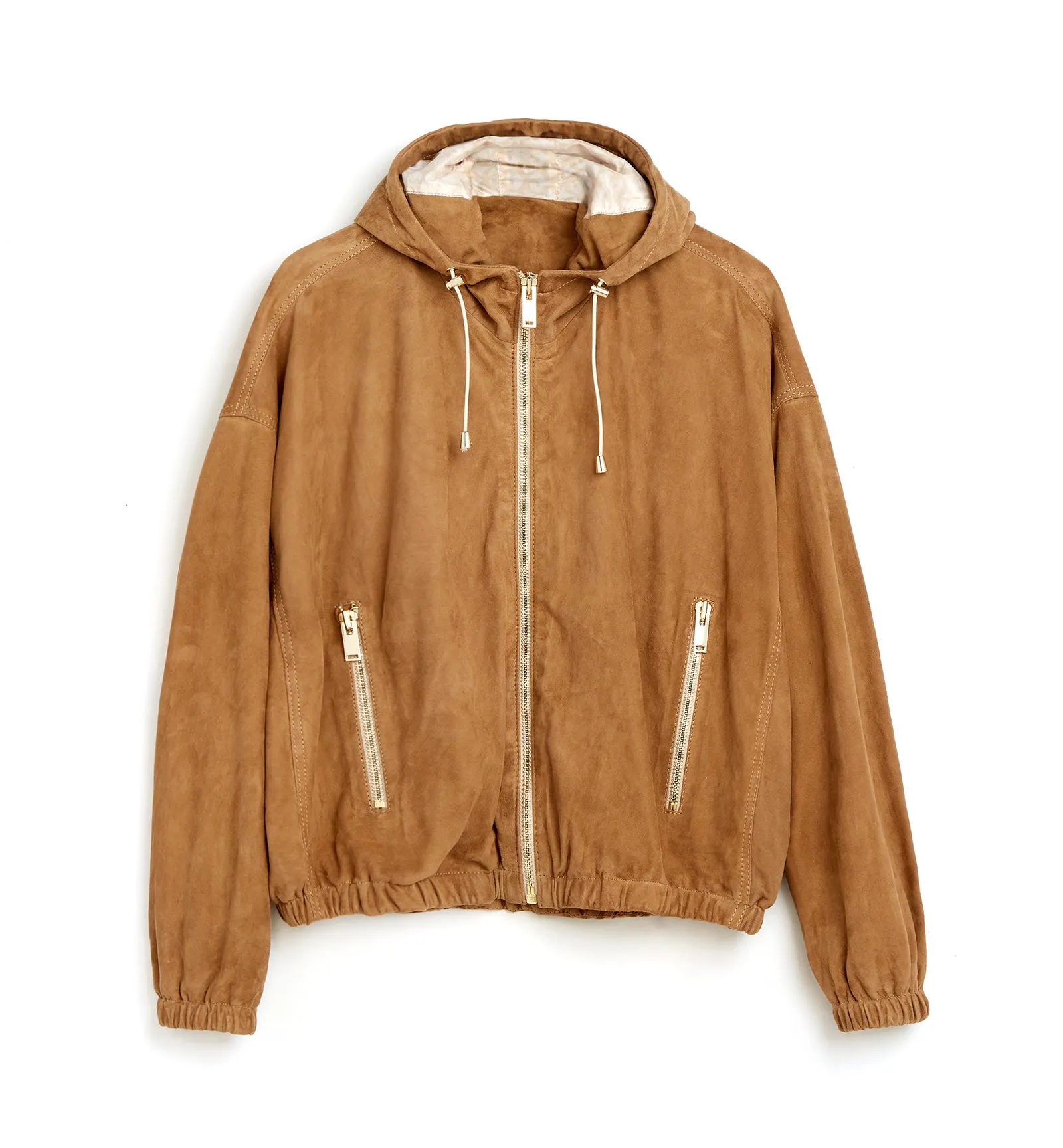 FATINA SUEDE BOMBER JACKET