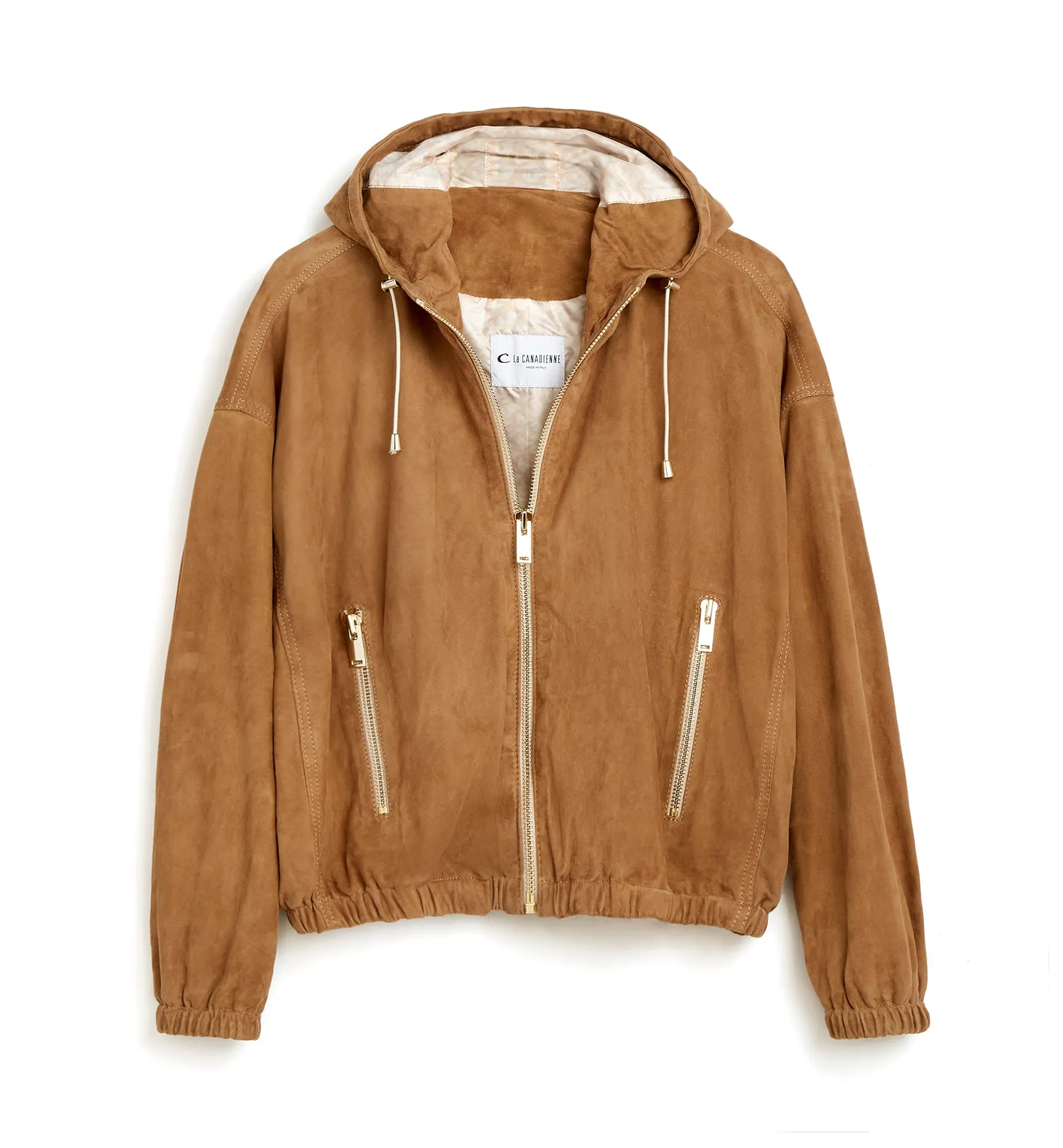 FATINA SUEDE BOMBER JACKET