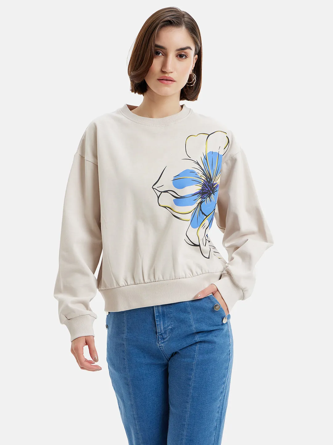 Floral Sweatshirt