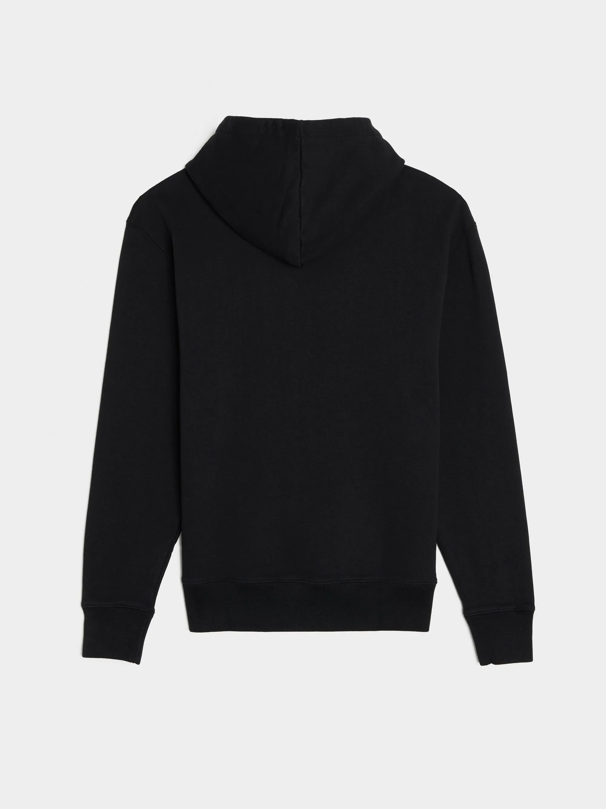 Fox Head Patch Regular Hoodie, Black