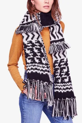 Free People Mile High Fringe Scarf