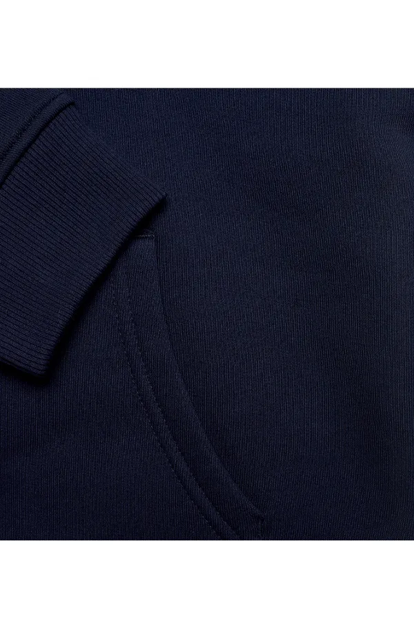 GANT Women Gold Shield Hoodie Navy