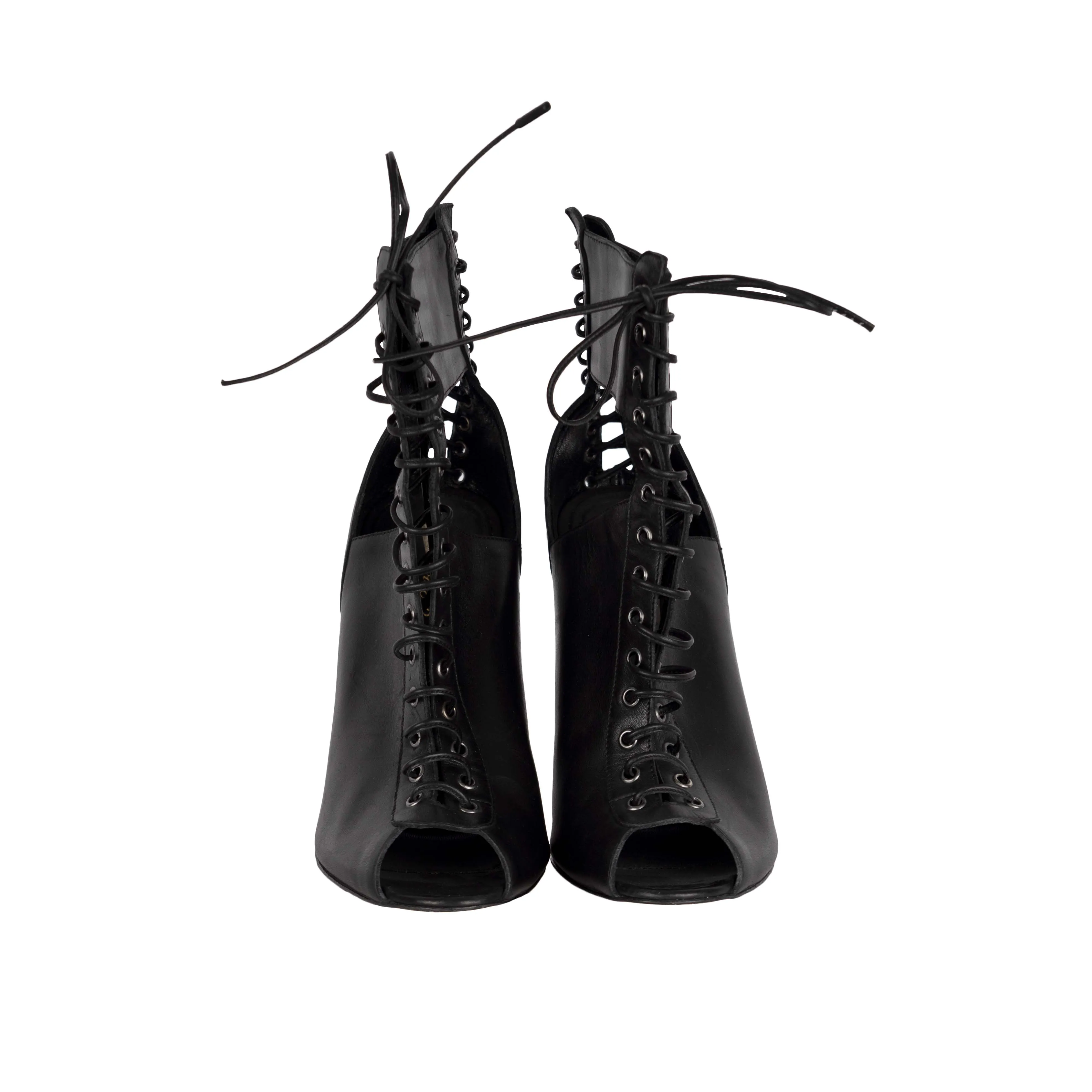 Gianvito Rossi Lace-up Ankle Boots - '10s