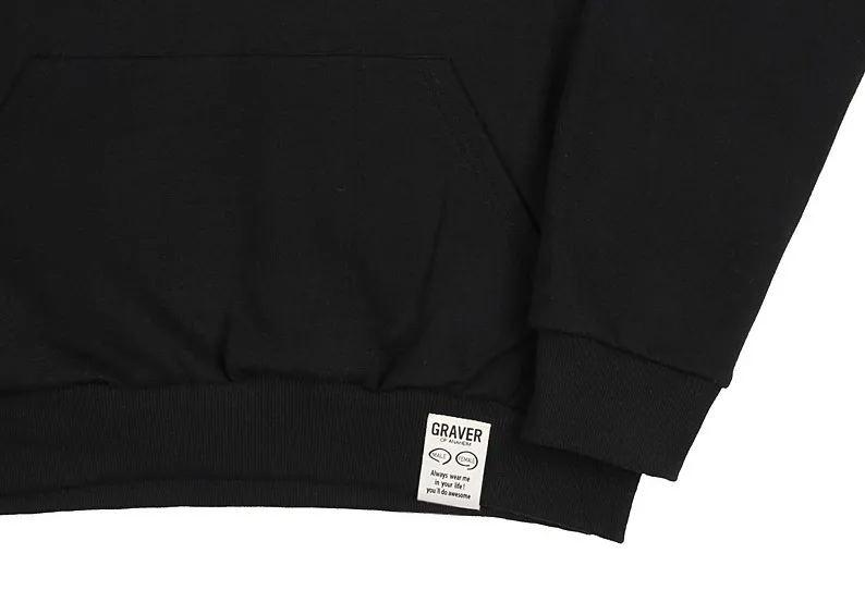 GRAVER  |[GRAVER]★TAPE LOGO HOODIE