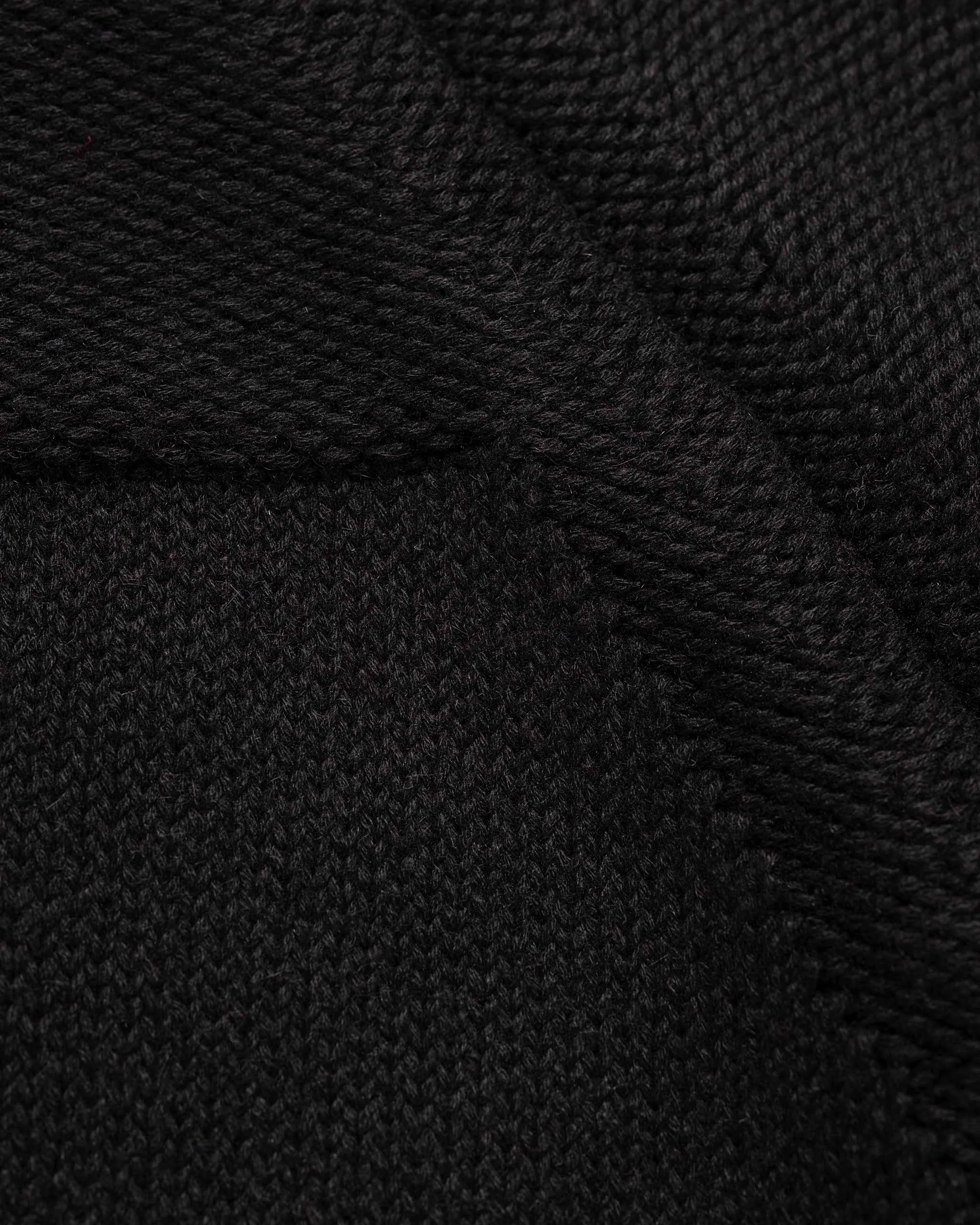 Harbour Sweater - Cotton Cashmere Knit Black