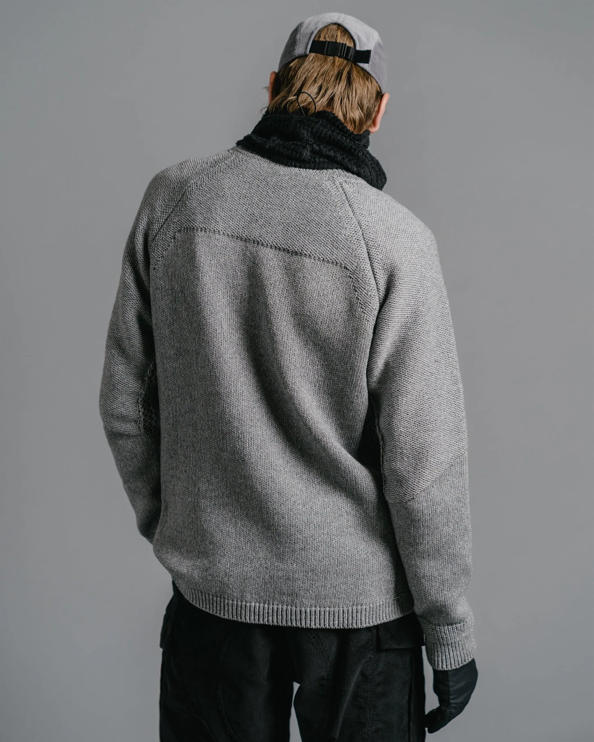 Harbour Sweater - Cotton Cashmere Knit Black