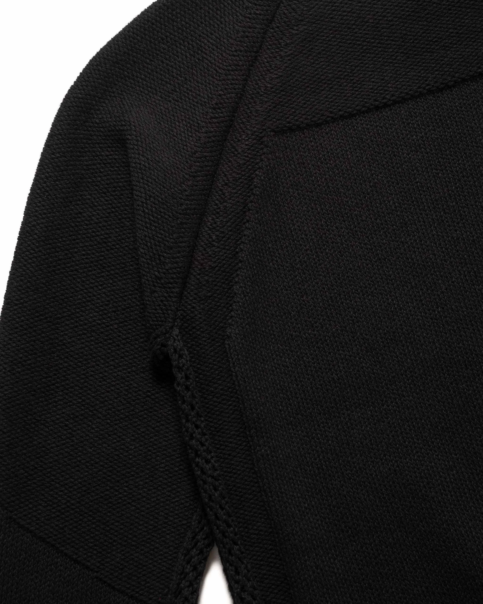 Harbour Sweater - Cotton Cashmere Knit Black