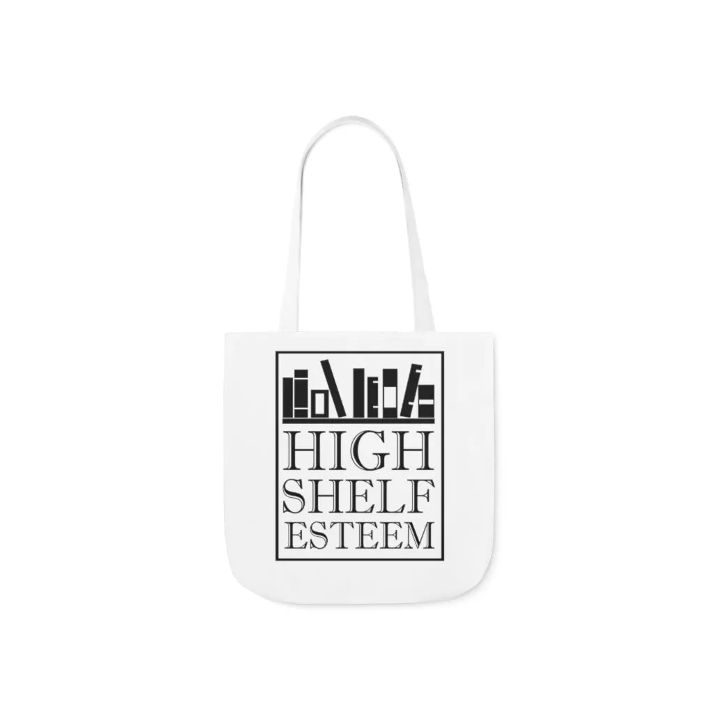 High Shelf Esteem Canvas Tote Bag - Vintage style