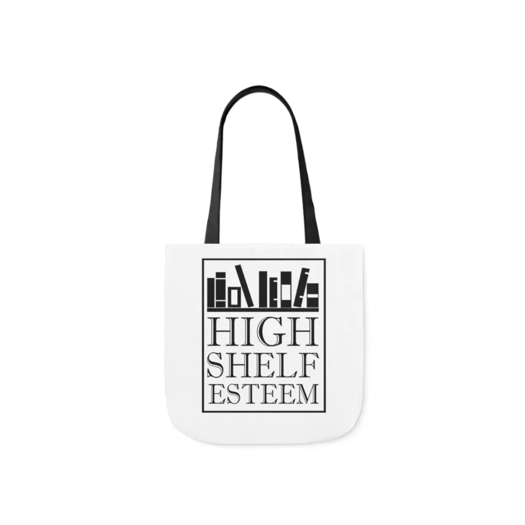 High Shelf Esteem Canvas Tote Bag - Vintage style