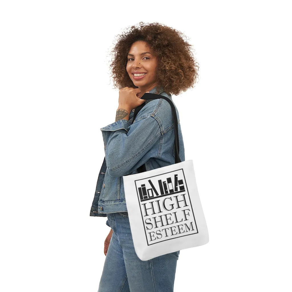 High Shelf Esteem Canvas Tote Bag - Vintage style