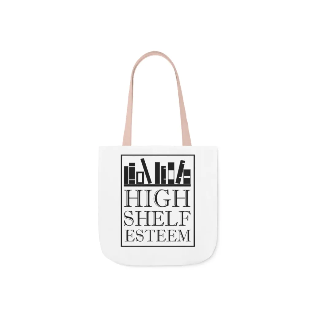 High Shelf Esteem Canvas Tote Bag - Vintage style