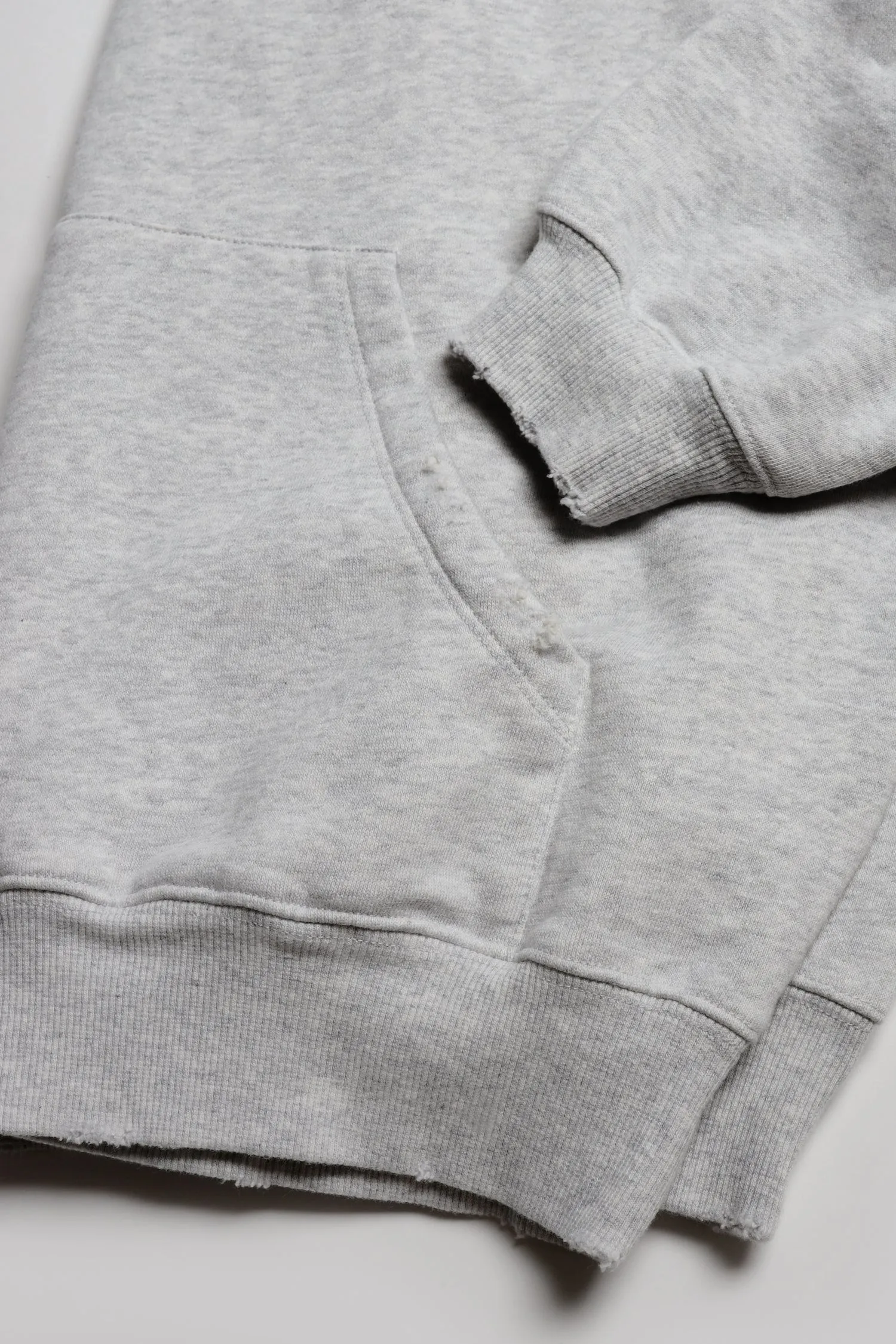 Hoodie Clichy in Grey Melange