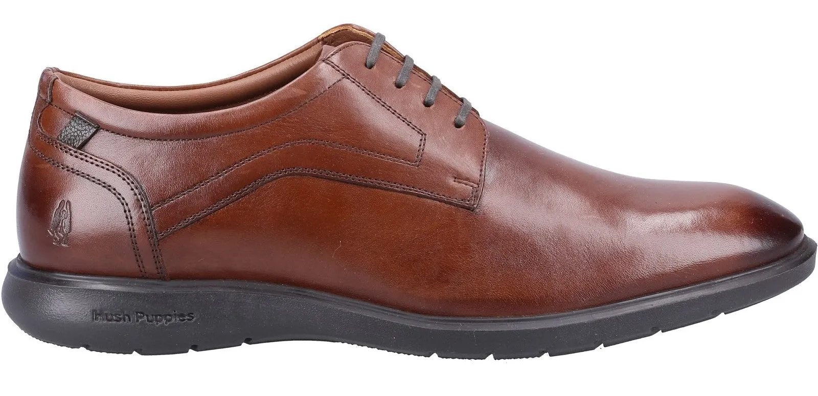 Hush Puppies Amos Mens Leather Lace Up Shoe