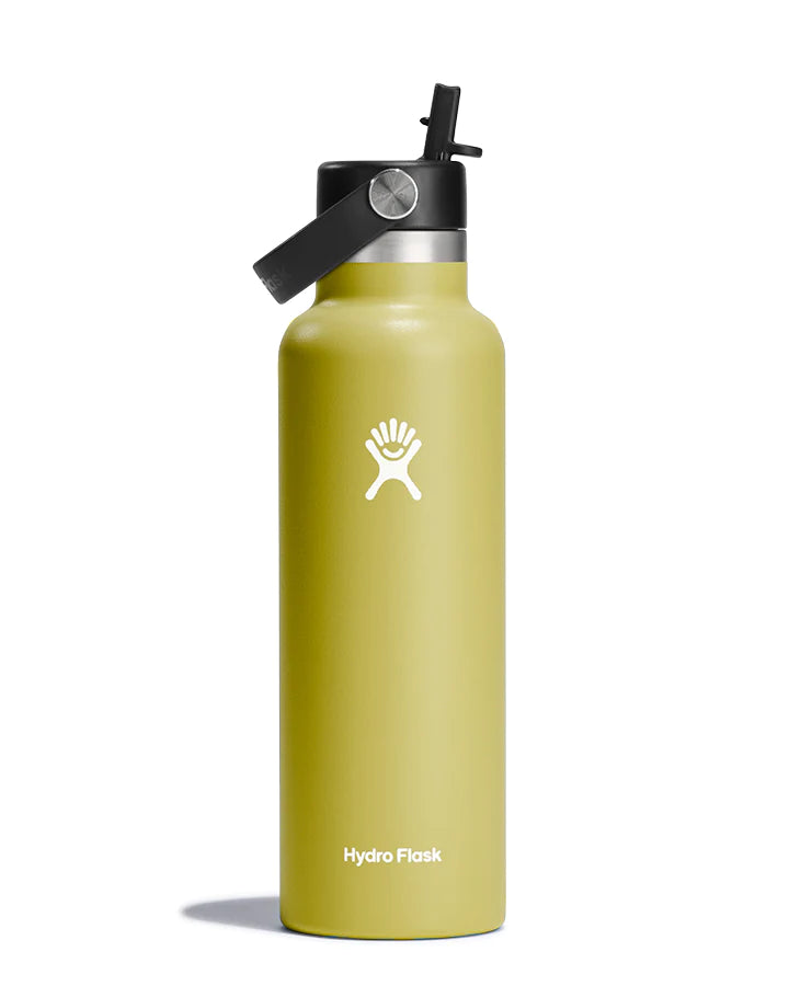 Hydroflask 21oz Standard Mouth (621ml) with Flex Straw Cap