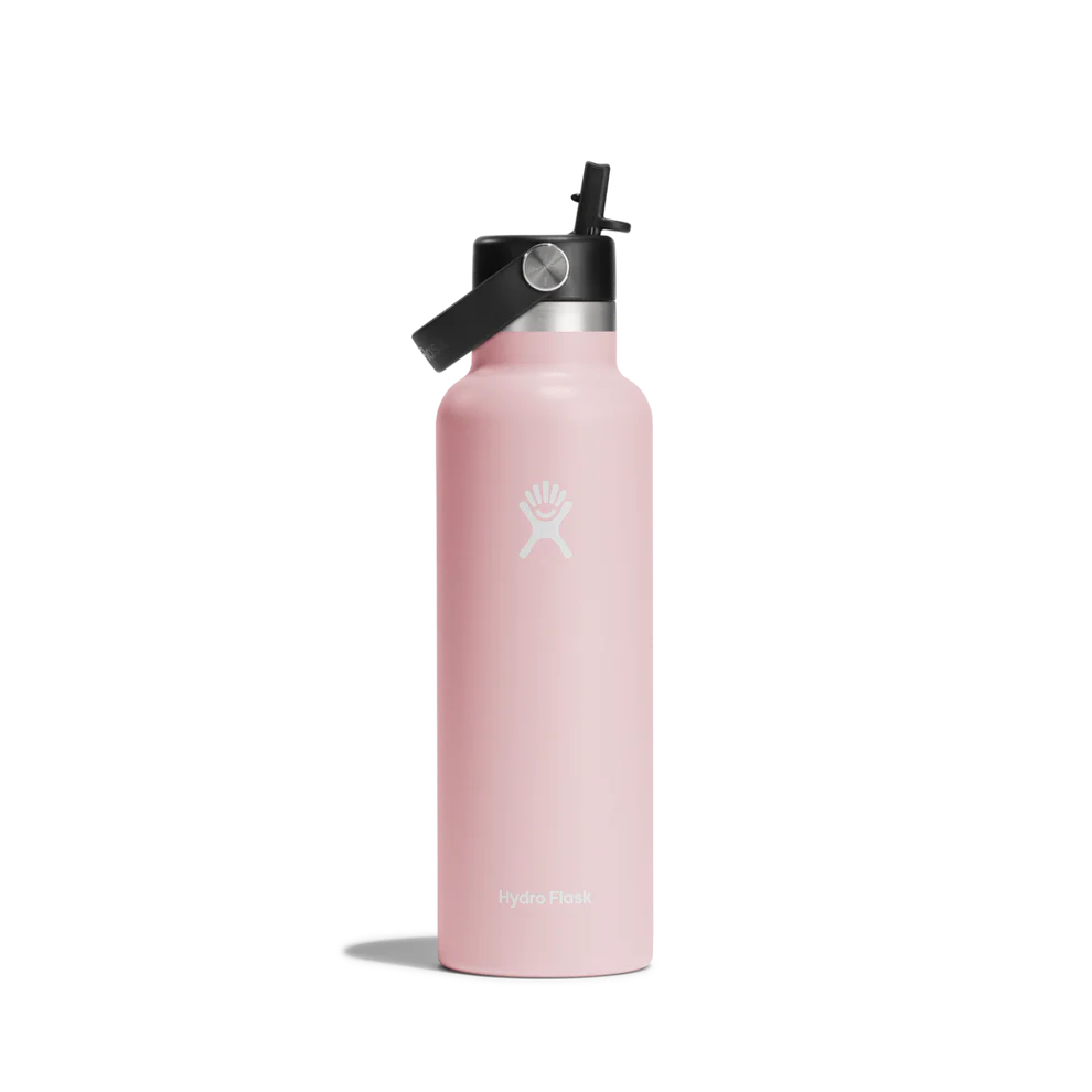 Hydroflask 21oz Standard Mouth (621ml) with Flex Straw Cap