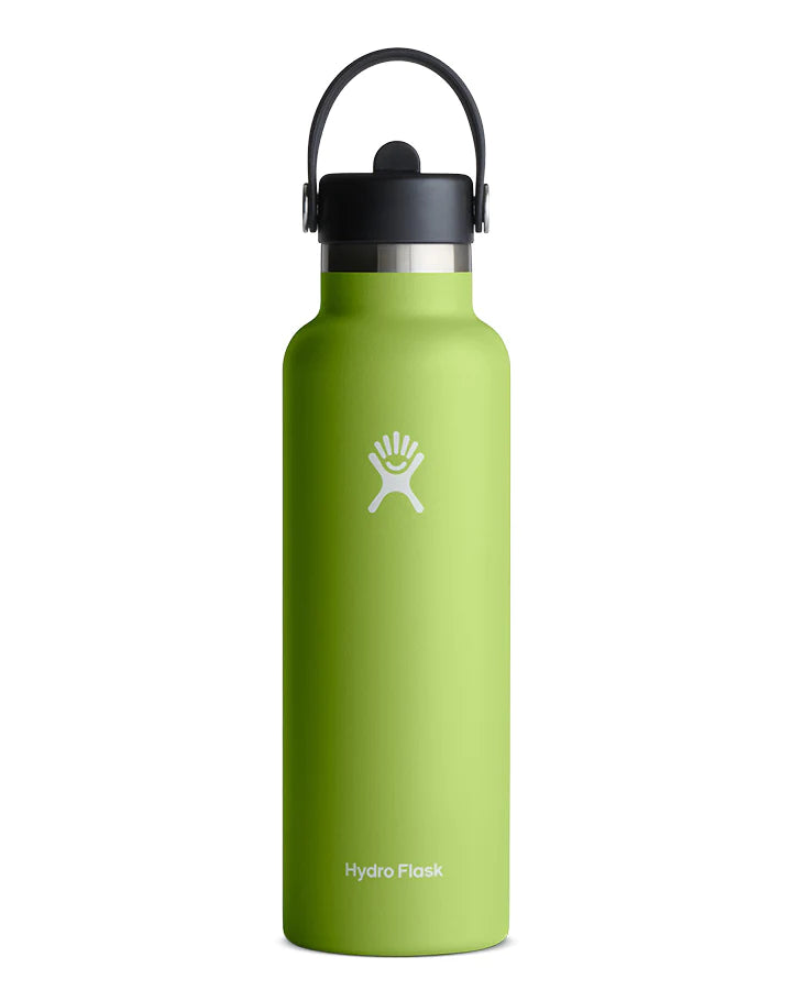 Hydroflask 21oz Standard Mouth (621ml) with Flex Straw Cap