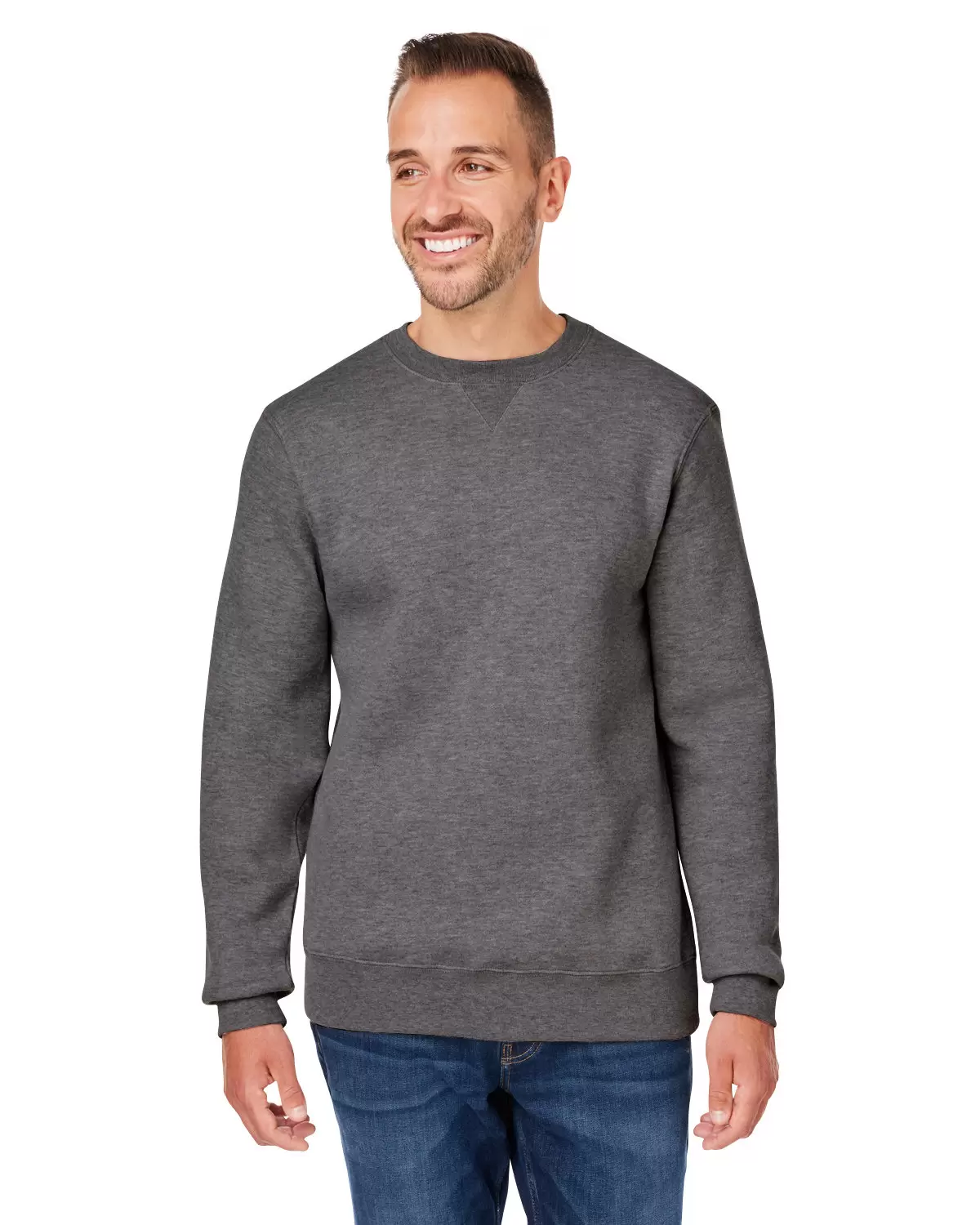 J America 8424 Unisex Premium Fleece Sweatshirt SKU: 8424