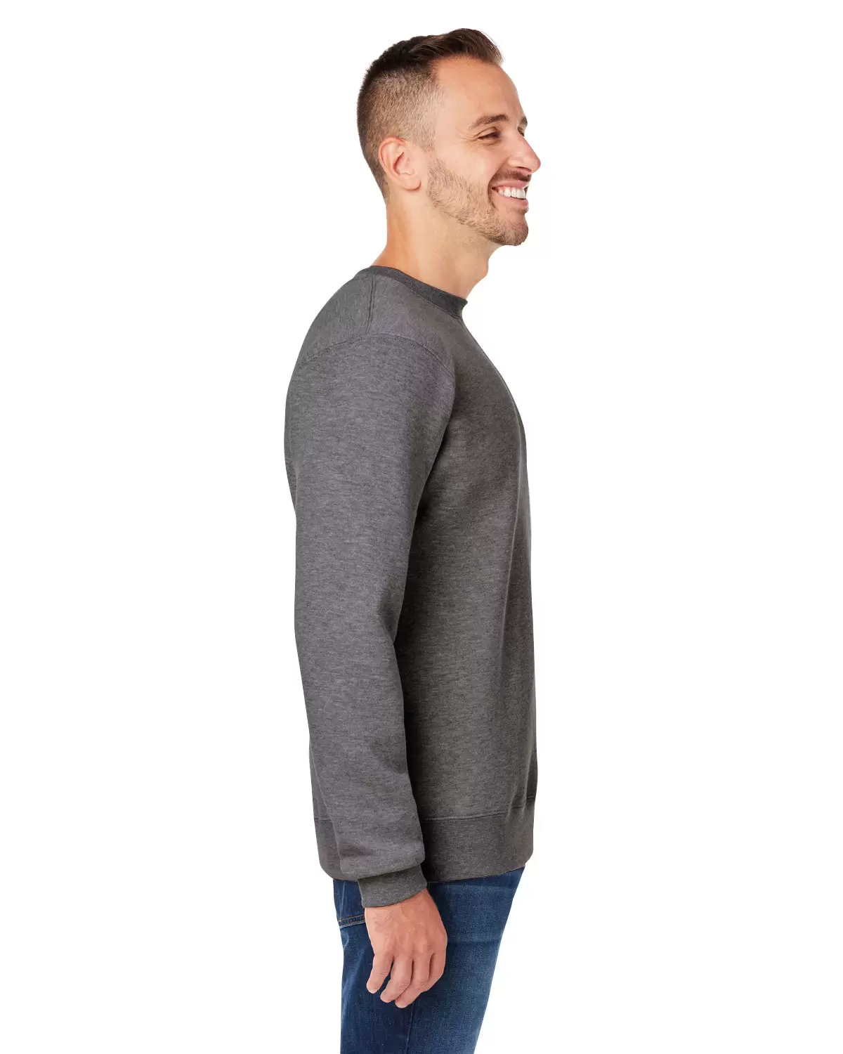 J America 8424 Unisex Premium Fleece Sweatshirt SKU: 8424