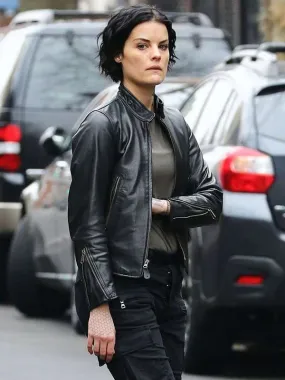 Jaimie Alexander Blindspot Leather Jacket - New American Jackets