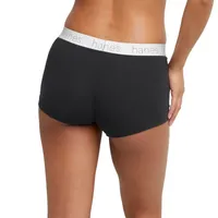 JCPenney Hanes Originals Ultimate Cotton Stretch Women’s Boyshort Underwear Pack, 3-Pack 45UOBB