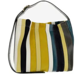 Jil Sander Striped Small Tote Bag