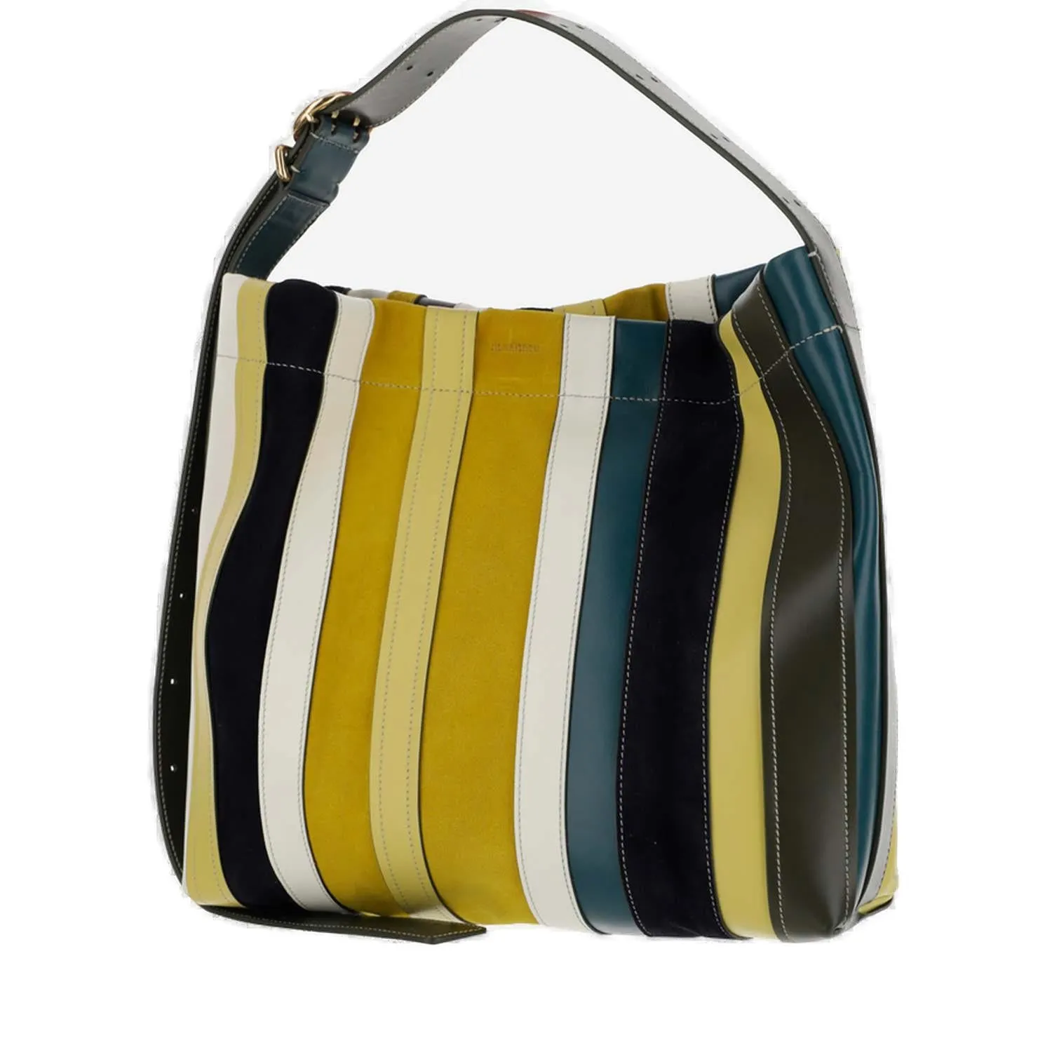 Jil Sander Striped Small Tote Bag