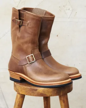 John Lofgren LK-003 Engineer Boots Horween Leather CXL Natural