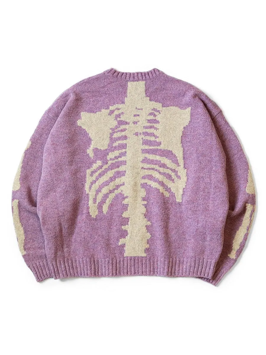 Kapital 5G Wool BONE Crew Sweater