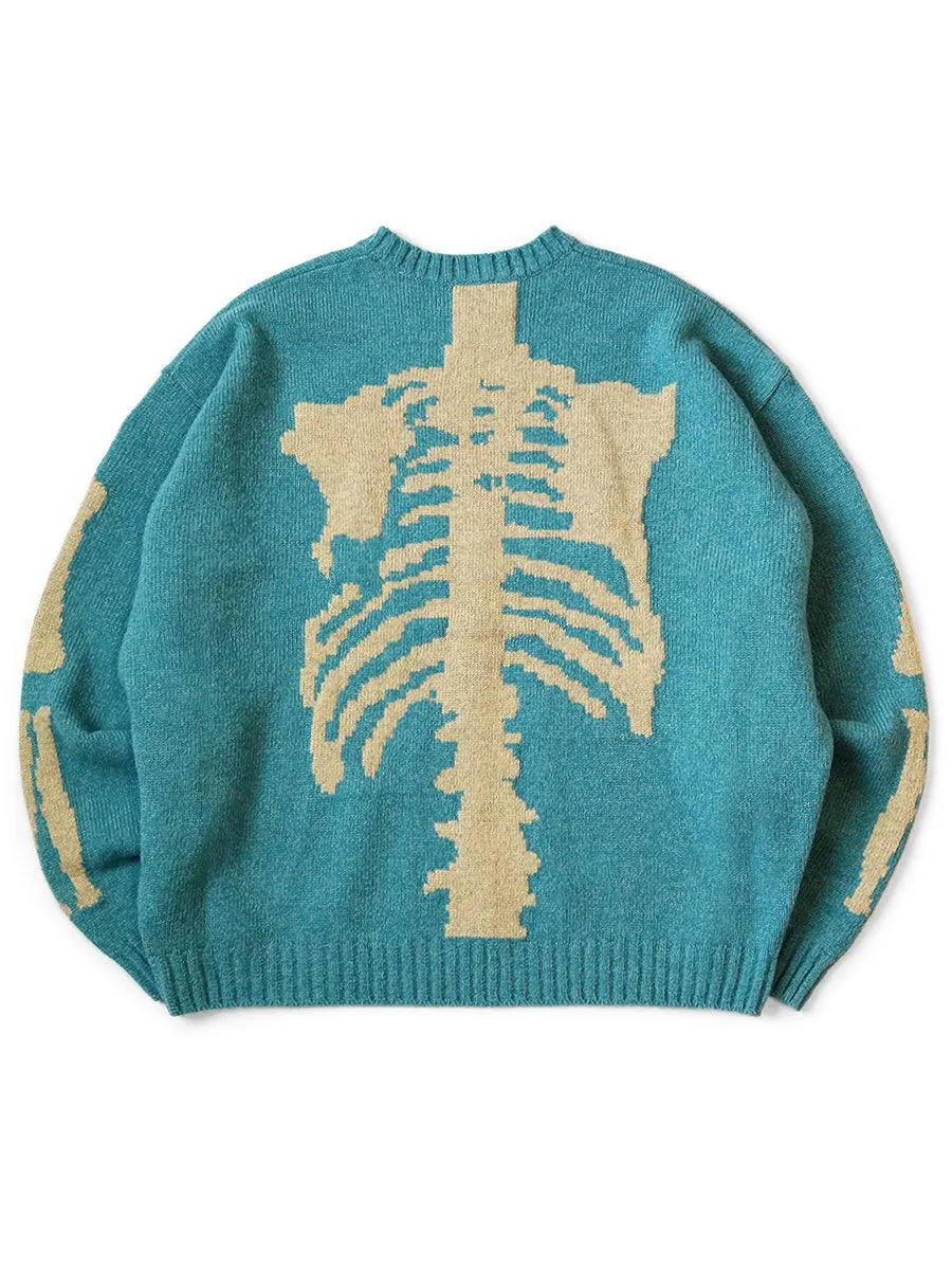 Kapital 5G Wool BONE Crew Sweater