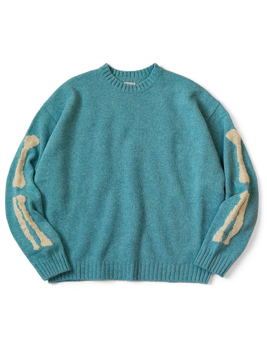 Kapital 5G Wool BONE Crew Sweater