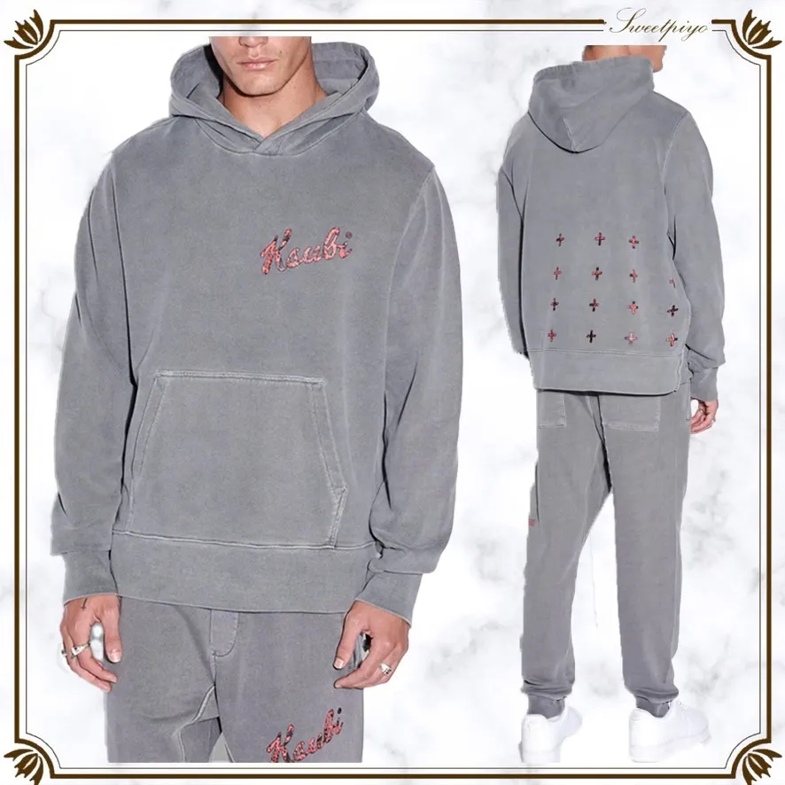 KSUBI  |KSUBI Autograph Kash Hoodie Charcoal