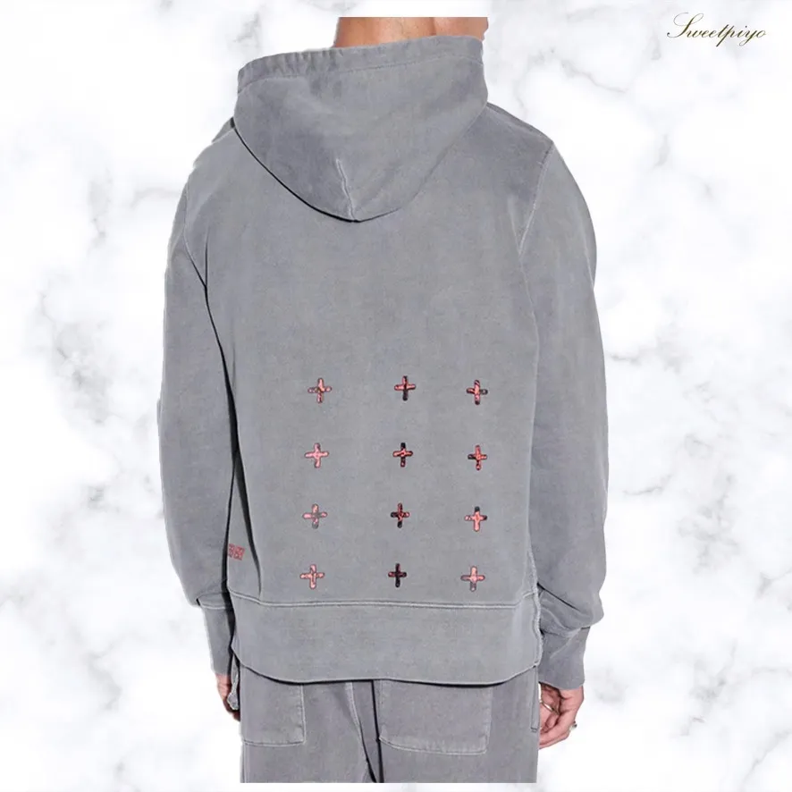 KSUBI  |KSUBI Autograph Kash Hoodie Charcoal