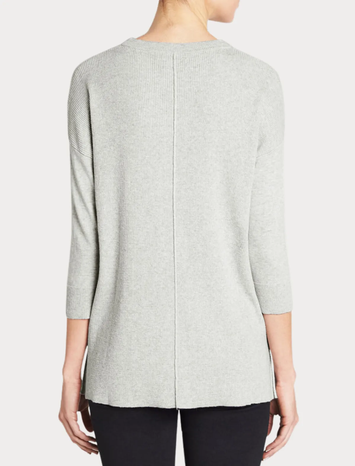 Le Boxy Sweater - Foggy