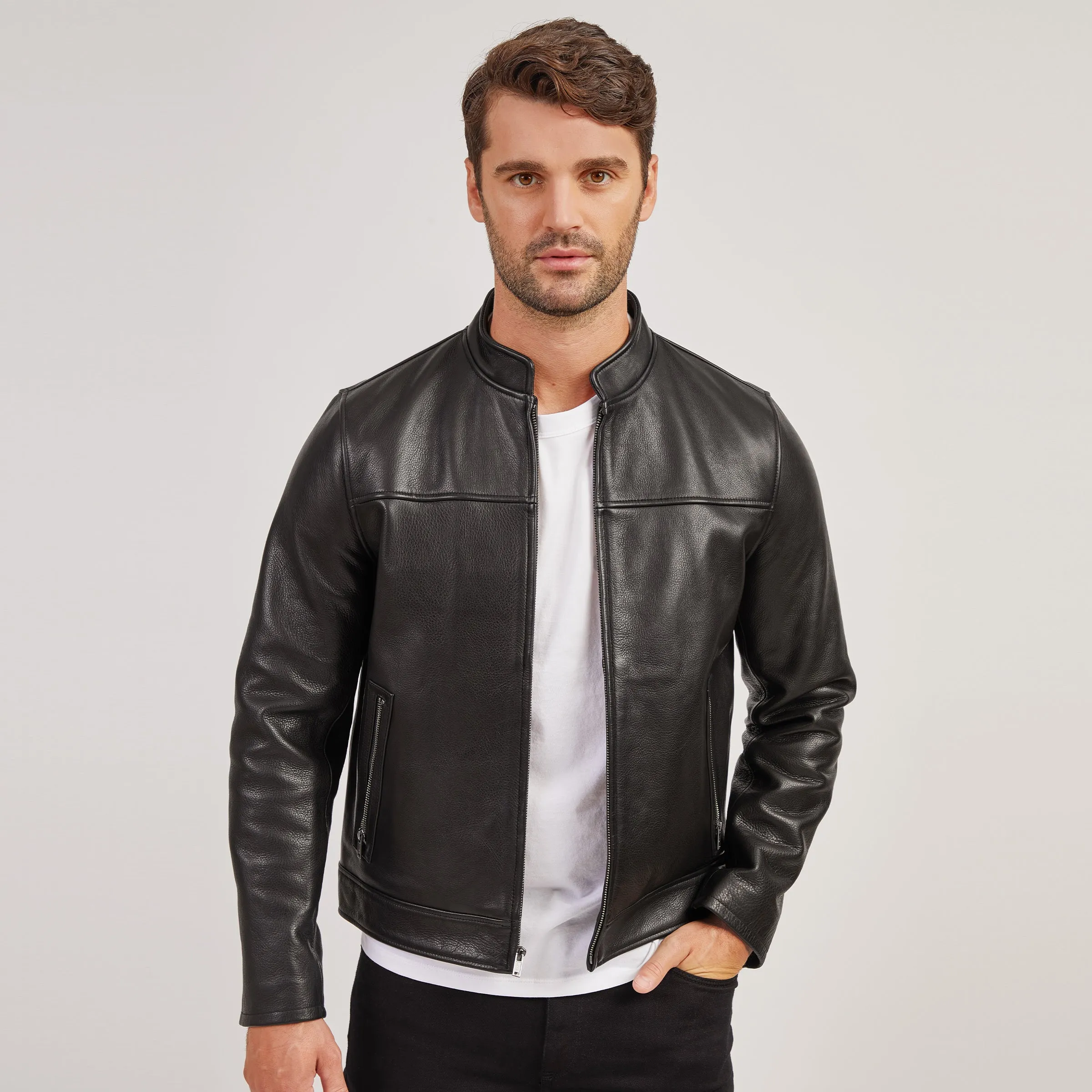 Leather Racer Jacket