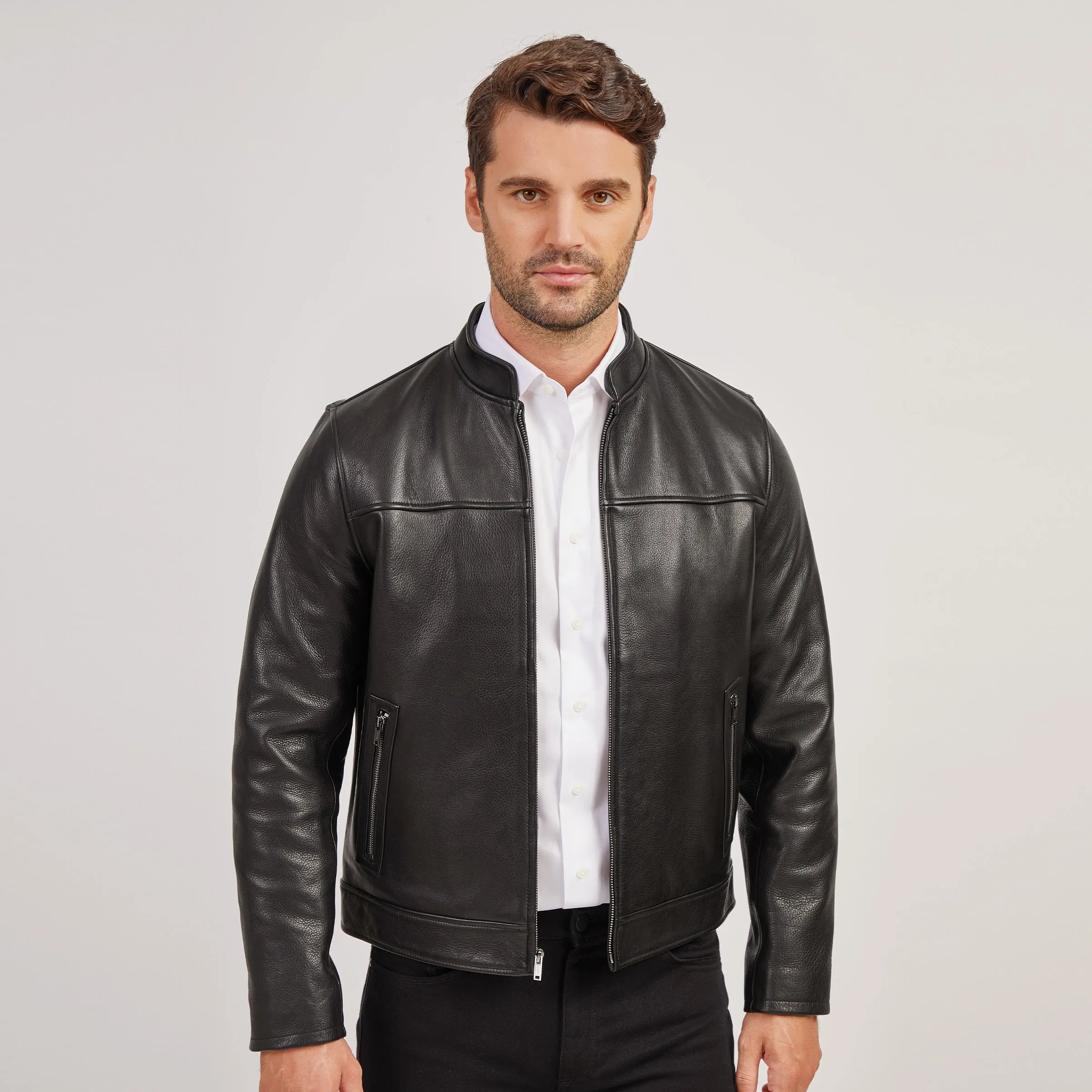 Leather Racer Jacket