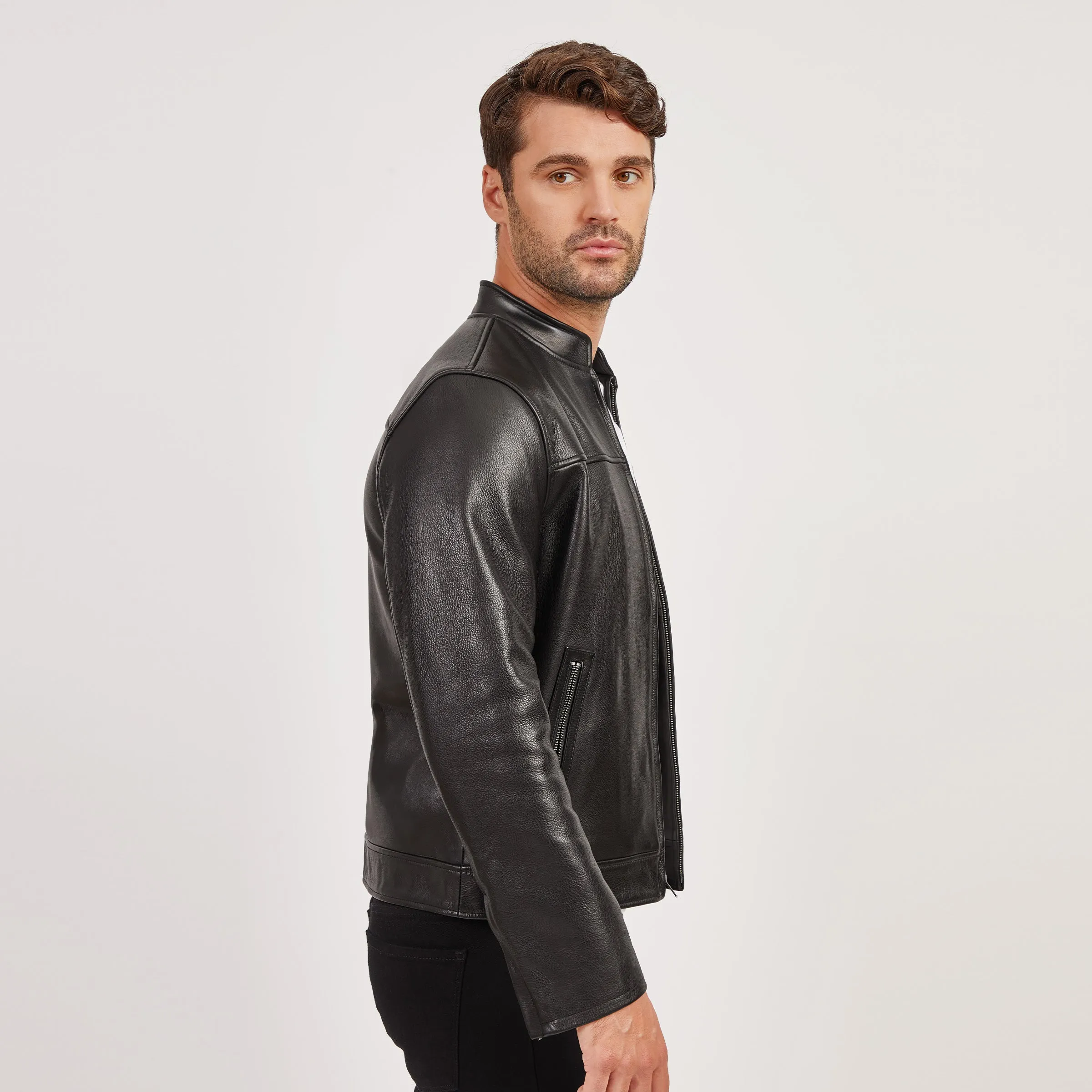 Leather Racer Jacket