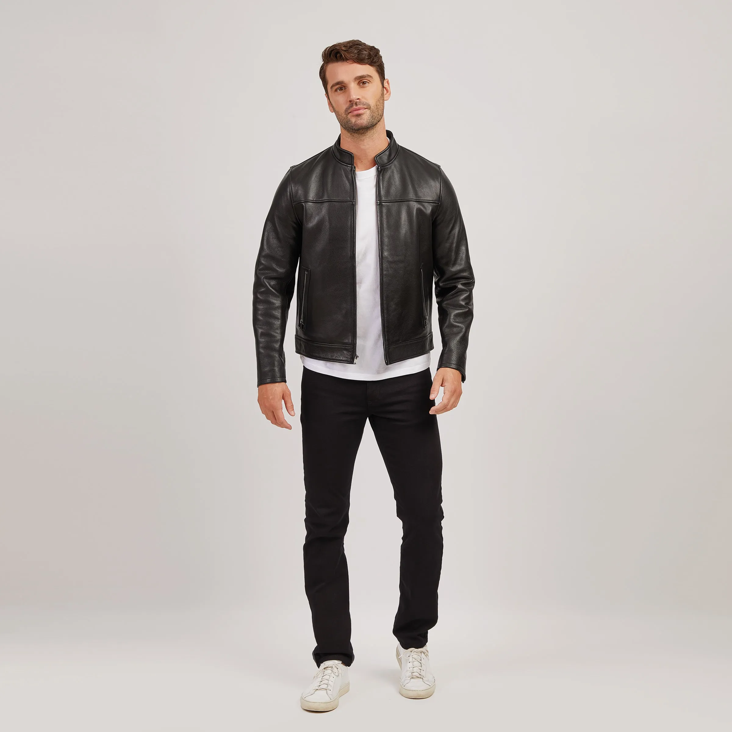 Leather Racer Jacket