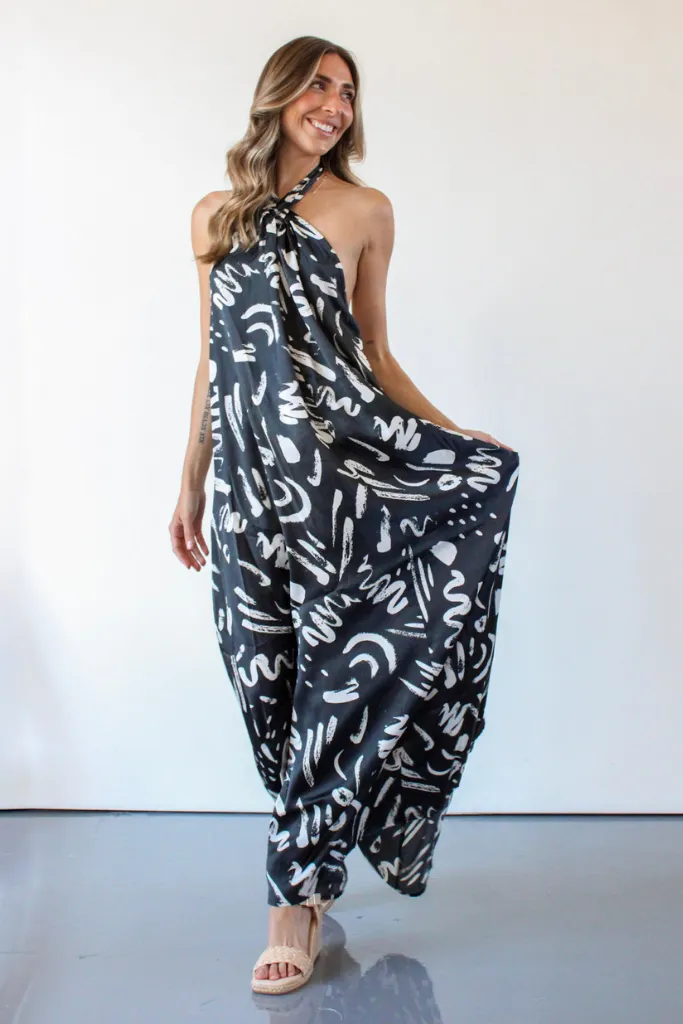 Leigh Halter Maxi Dress